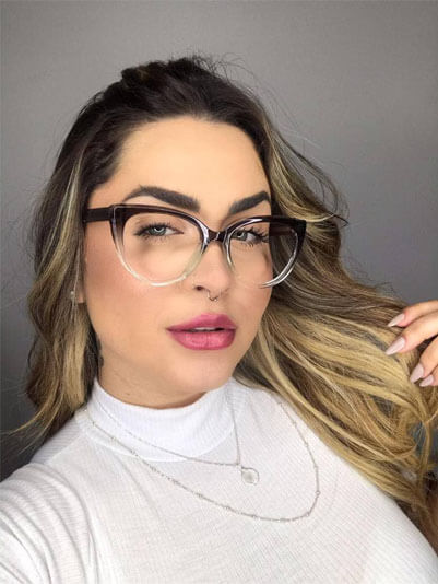 Armações femininas – Ótica Mega Armações